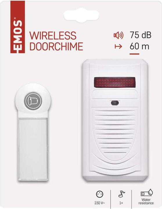 Actual product image Emos Wireless Doorbell 98080S