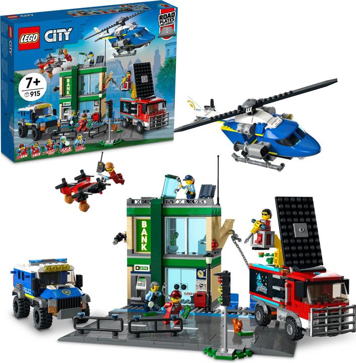 LEGO Banküberfall mit Verfolgungsjagd (60317, LEGO City)