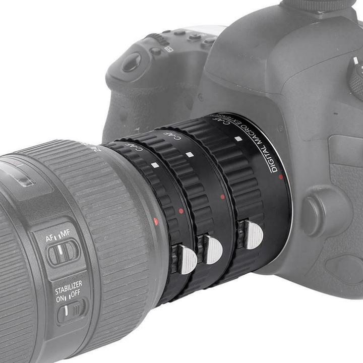 Produktbild Meike Extension Tube Set Eco Canon (Makro-Zwischenring, Canon EF, Canon EF-S)