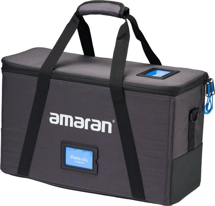 Image du produit Amaran Pano 60c 2-Light Kit (Charcoal) (EU) (Panneaux lumineux)