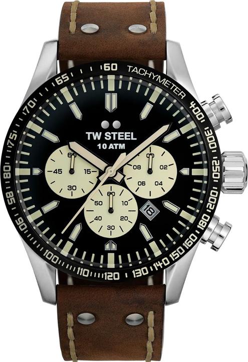 Produktbild TW-Steel VS120 Volante Chronograph 48mm 10ATM (Chronograph, 48 mm)