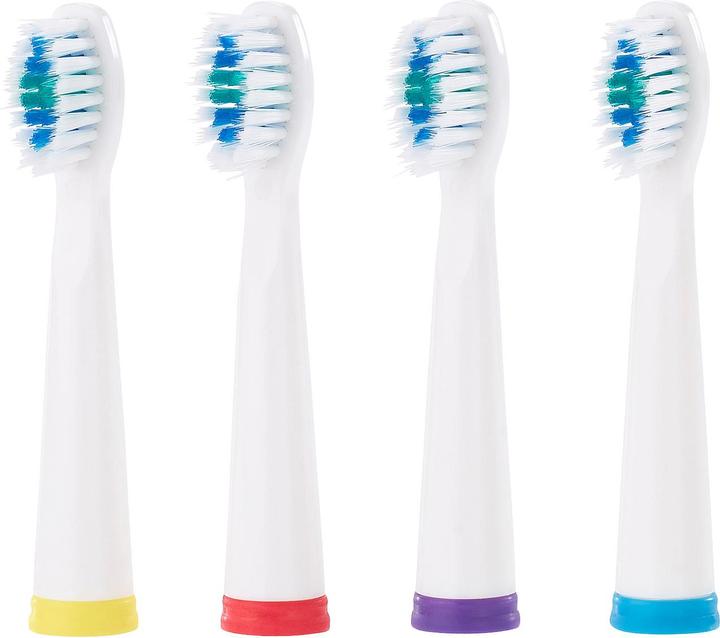 Newgen medicals Aufsteckbürsten in 4 Farben für SZB-352, mittelhart, 4er-Set (4 x)