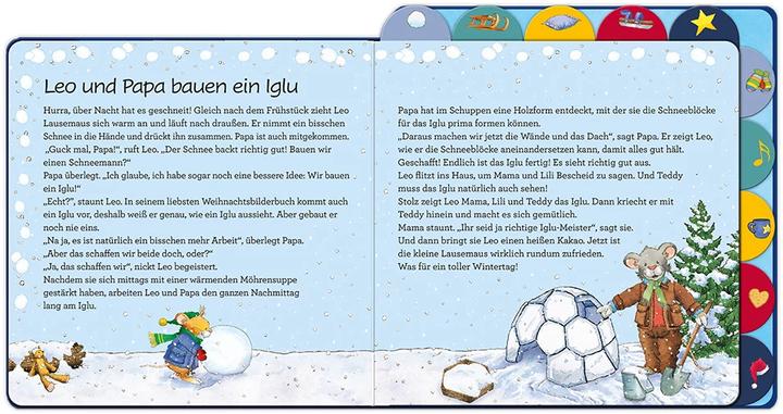 Produktbild Leo Lausemaus - Minutengeschichten zur Winterzeit (Deutsch, Sophia Witt, 2021)