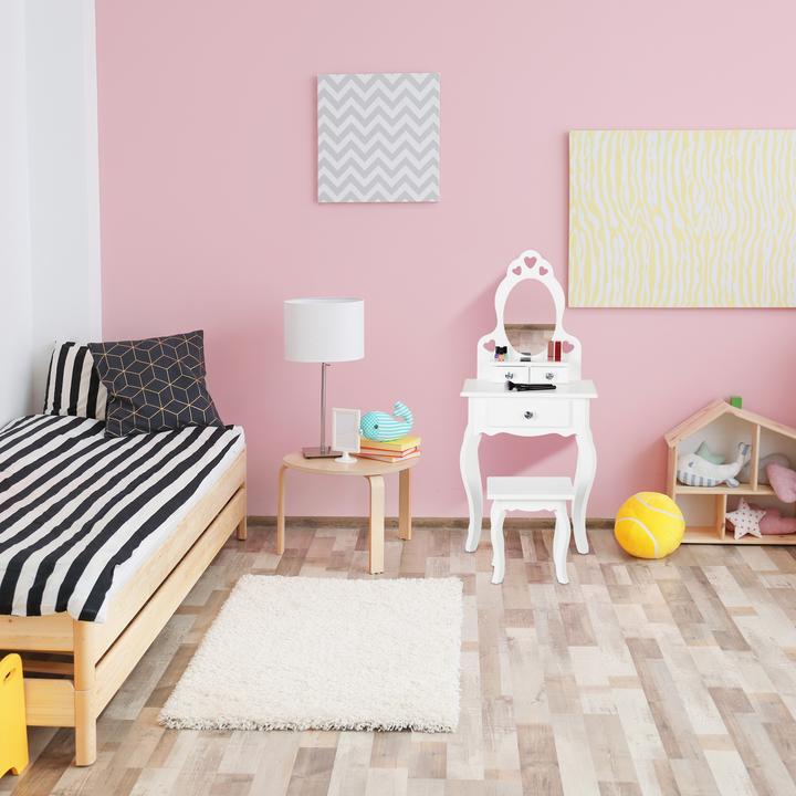 Image du produit Relaxdays Coiffeuse pour enfants (50 x 30 x 110 cm)