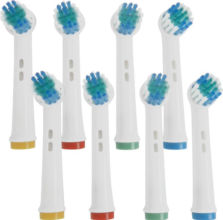 Image du produit Bathroom Solutions 8 x brossettes de rechange compatibles avec de nombreuses brosses à dents électriques Oral-B®*****. (8 x)