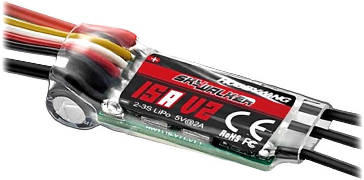 Actual product image Hobbywing Skywalker V2 15A 2-3s, 2A BEC