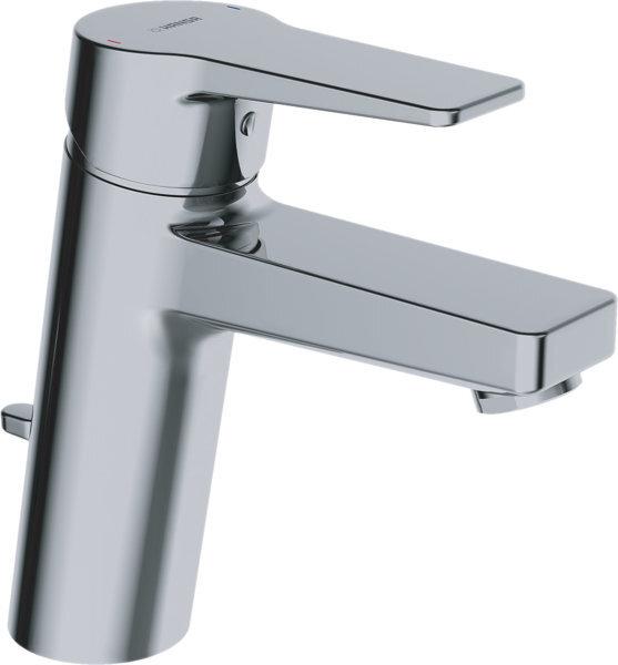 Produktbild Hansa Hansatwist Waschtischarmatur, mit Ablaufgarnitur, Ausladung: 123 mm, 09012283 (Chrom)