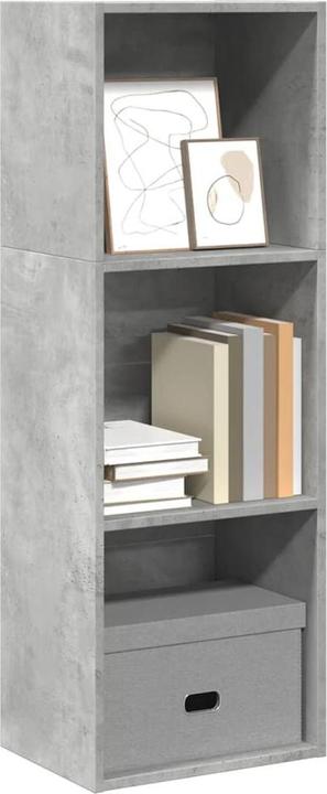 Image du produit VidaXL Bücherregal Standregal Büroregal Aktenregal Aufbewahrungsregal Betongrau (30 x 40 x 114 cm)