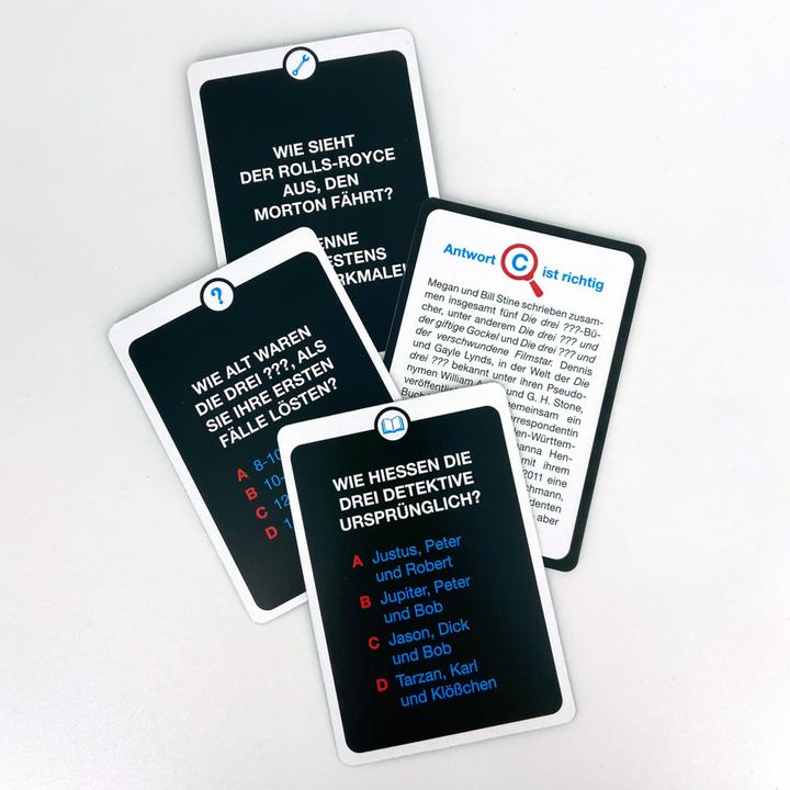 Actual product image The world of the Three Question Marks - The exciting quiz about the cult detectives (German)