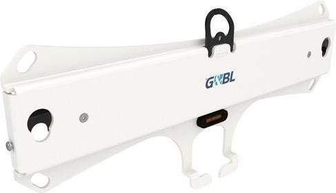 Actual product image Magni G&BL TV wall mount Ultraslim Large Plate - Albatros White, LCD TV up to 26", up to 25 kg Vesa (Wall, 26", 25 kg)