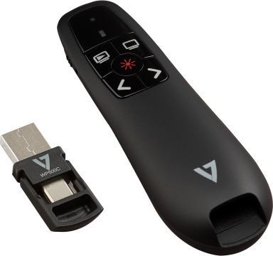 Actual product image V7 Wireless Presenter Dual Usb-C/A