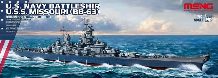 Actual product image Meng-Model U.S. Navy Battleship U.S.S. Missouri (BB-63)