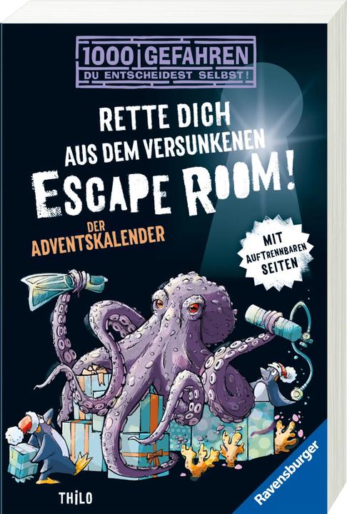 Productafbeelding Ravensburger De Adventskalender - Red jezelf uit de verzonken Escape Room!