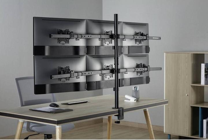 Actual product image SpeaKa Professional SP-MM-1010 1 Stück Monitorhalterung 43,2 cm (17") - 81,3 cm (Table, 32.01")