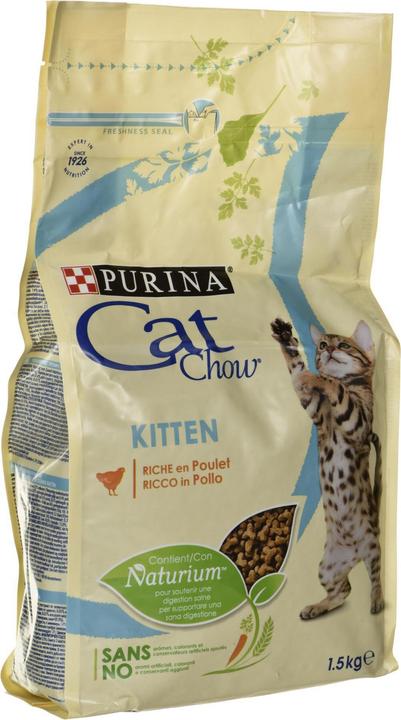Image du produit Cat Chow Kitten 1,5kg (Chiot + chaton, 1 pcs, 1500 g)