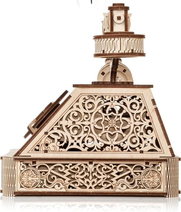 Actual product image Eco Wood Art Mechanical 3D wooden-puzzle - Retro telephone