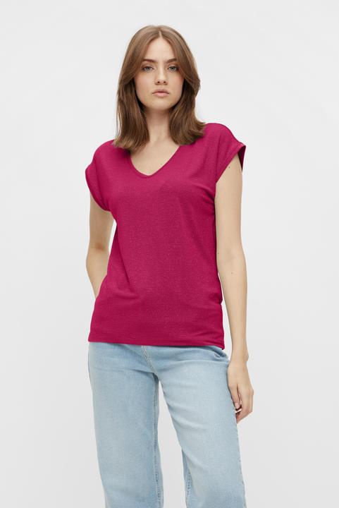 Actual product image Pieces Pcbillo Tee Lurex Stripes Noos Bc (XS)