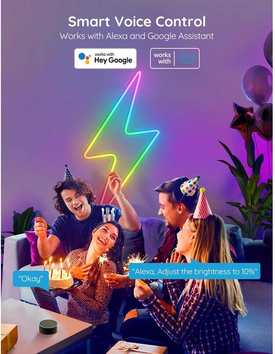 Actual product image Govee Neon (RGBIC, 300 cm, Indoor)