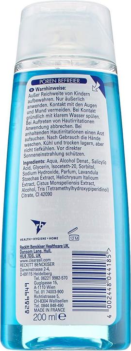 Image du produit Clearasil Pores Libérateurs (Eau micellaire, 200 ml)