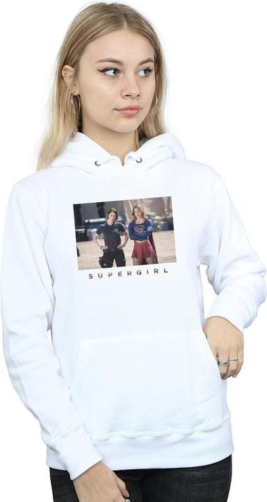 Immagine prodotto Supergirl TV Series Sisters Photograph Felpa con Cappuccio Donna (XXL)