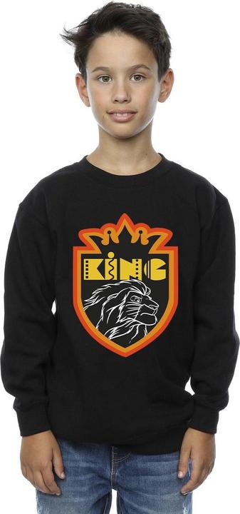 Actual product image Disney Boys The Lion King Crest Sweatshirt (116)
