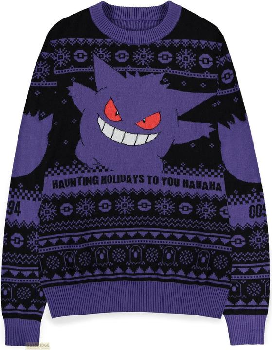 Difuzed Pokémon - Gengar Christmas Jumper - XL (XL)