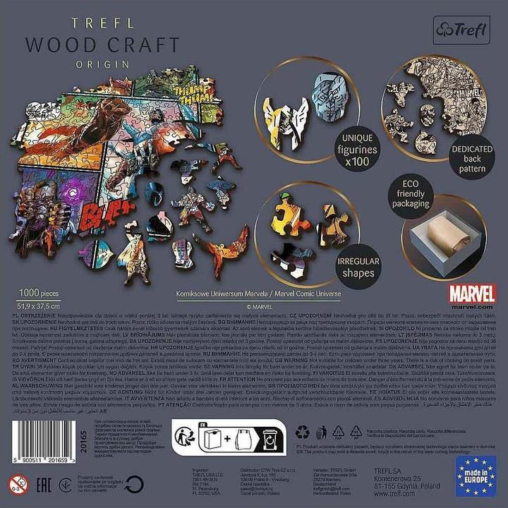 Actual product image Magni Puzzle Marvel 1000 pieces (1000 pieces)