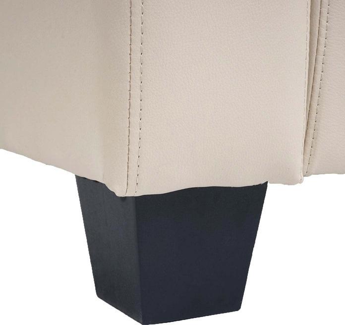 Produktbild Swisshandel24 Sessel Loungesessel Lille Leder, creme