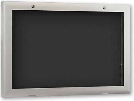 Actual product image kaiserkraft Display case for indoor and outdoor use (Magnet board, 80 x 54 cm)