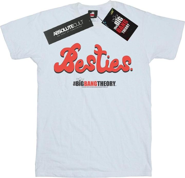 Image du produit Dam T-Shirt texte "Besties" pour hommes (L)