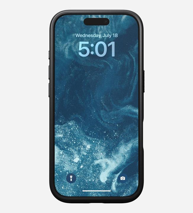 Produktbild Nomad Modern Leather Case iPhone 16 Pro Black (Apple iPhone 16 Pro)