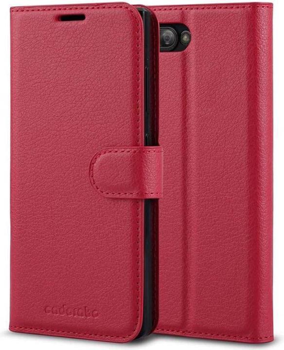 Actual product image Cadorabo Book with stand function cover (Blackberry KEY2 LE)