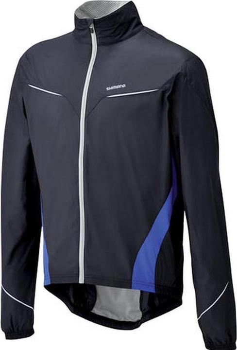 Produktbild Shimano Wind Breaker Fahrradwindjack schwarze Männer (S)