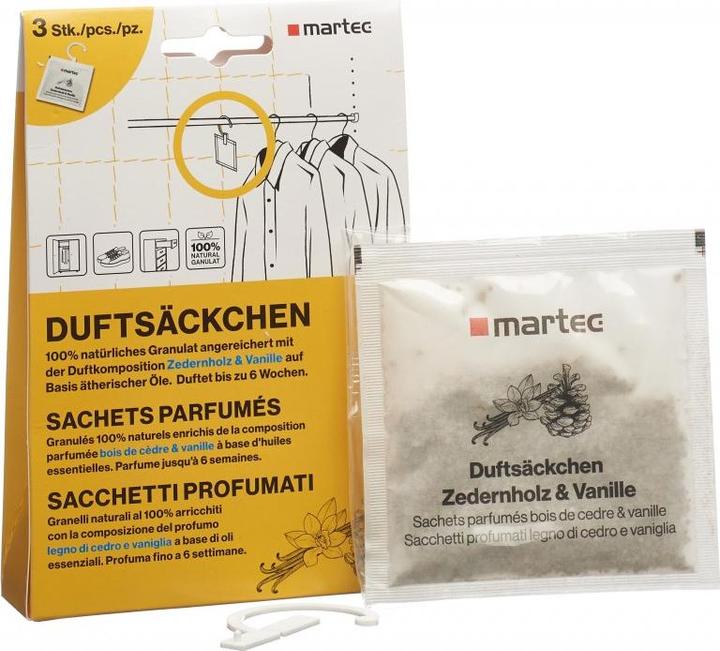 Image du produit Martec Sacs de senteurs pour armoires