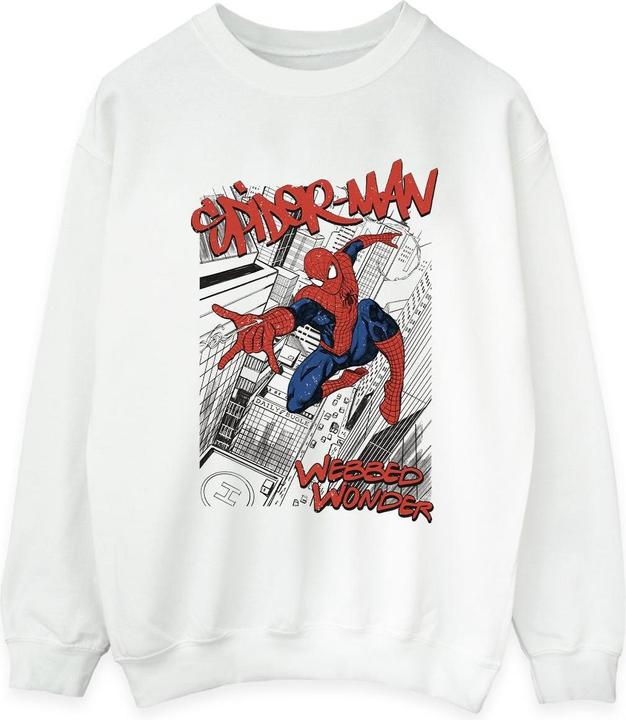 Immagine prodotto Spider-Man Sketch City Felpa Donna (XXL)
