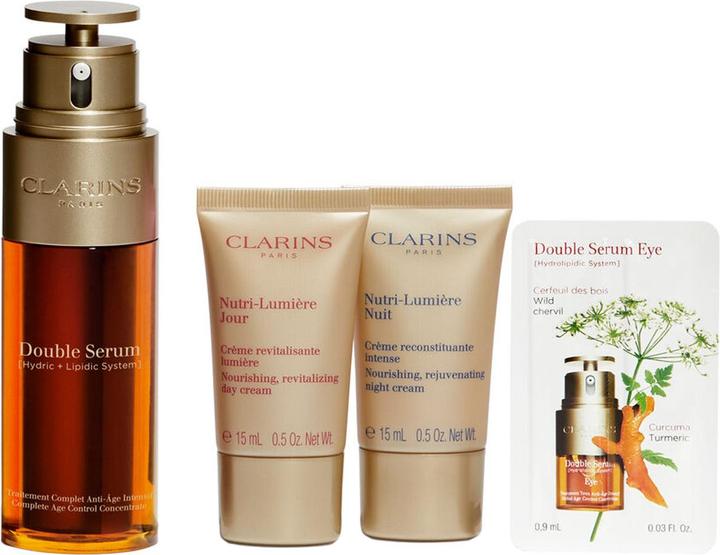 Produktbild Clarins Loyalty Double Serum & Nutrifiant Lum