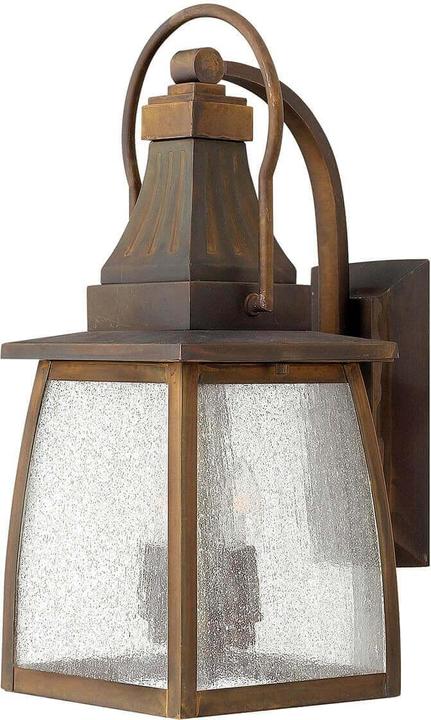 Actual product image Elstead Lighting Montauk outdoor wall light E14 2-fold 44cm Siena IP44 (E14)