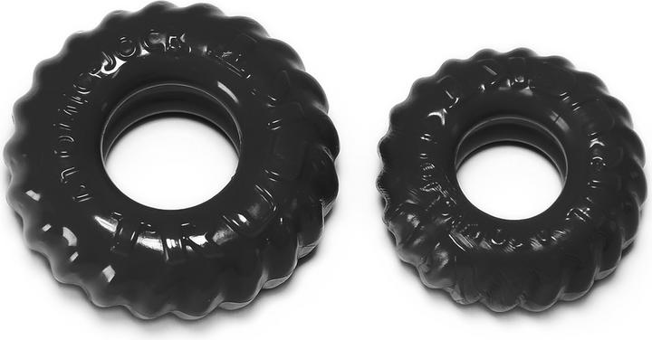 Oxballs Truckt Cockring 2-pack Black (4 cm)