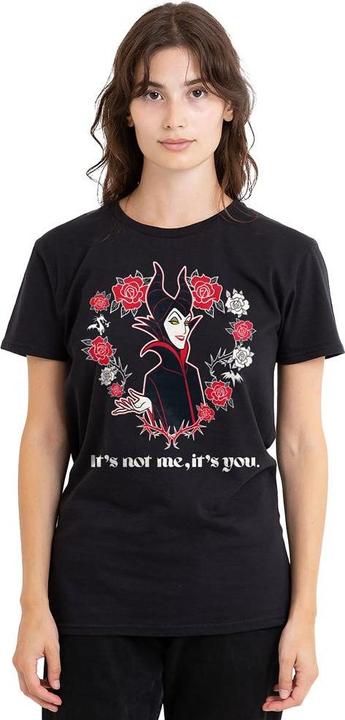 Immagine prodotto Disney Villains It's Not Me, It's You Maglietta San Valentino Maleficent Adulto Unisex (S)