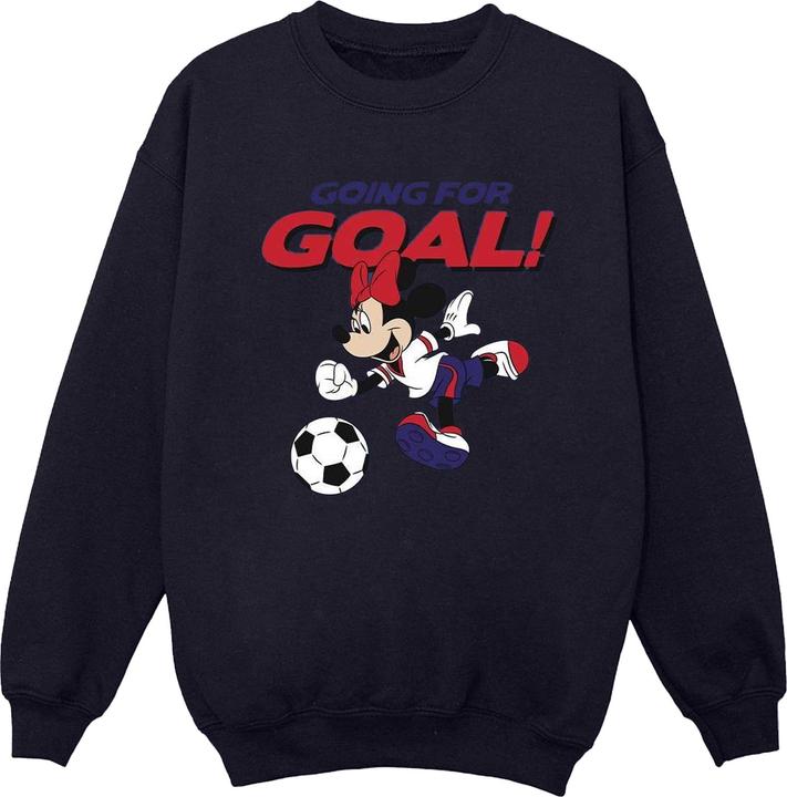 Disney Minnie Mouse Going For Goal Sweatshirt (M)