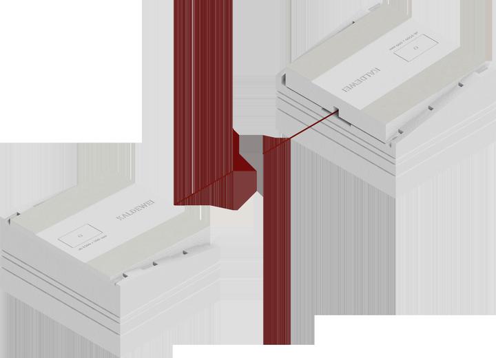 Kaldewei Franz Sistema di supporto centrale MAS 5315 (30 cm, 30 cm)
