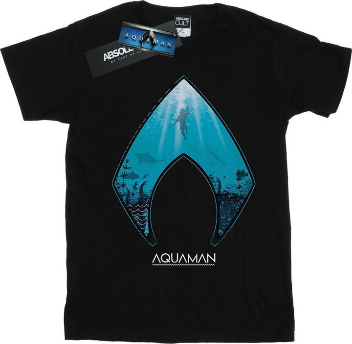 Produktbild Aquaman Ozean Logo TShirt (M)