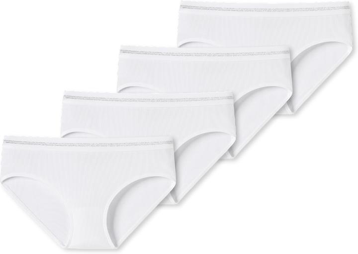 Actual product image Schiesser Pack of 4 Teens Girls Long Life Cotton Panties (164, pack of 4)