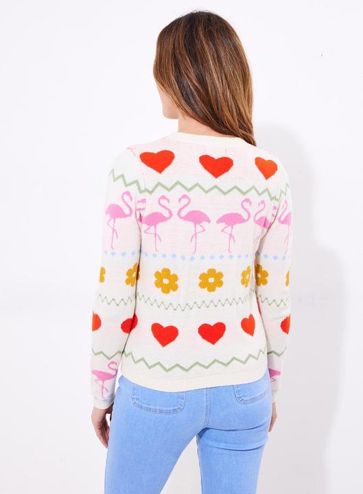 Produktbild Joe Browns Flamingo Print Cardigan (36)