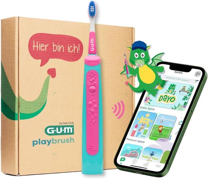 Produktbild GUM Playbrush intelligente Schalzahnbürste (Schallzahnbürste)