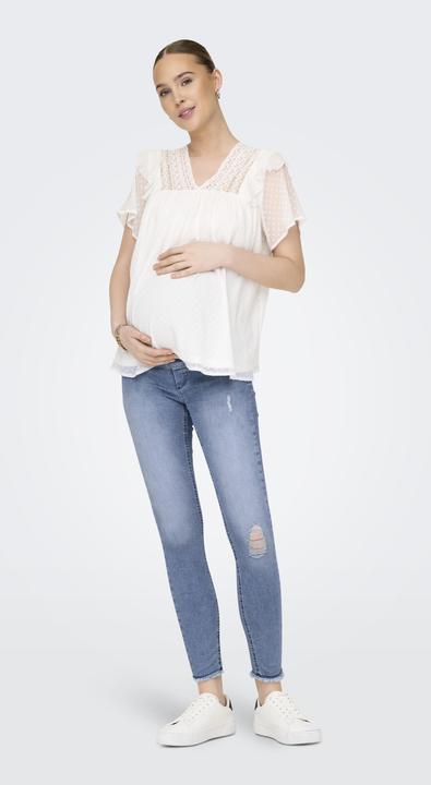 Produktbild Only Maternity OLMBlush Ankle Raw Skinny Fit Jeans Skinny Jeans (XXL)