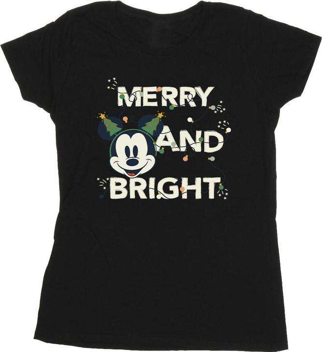 Produktbild Disney Mickey Mouse Merry & Bright TShirt (XXL)