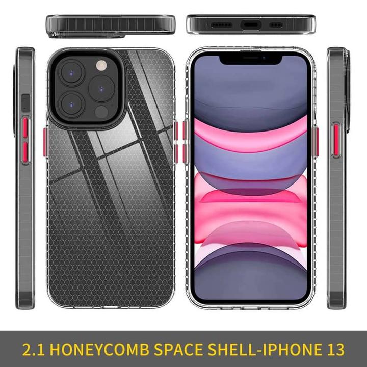 Actual product image RPD iPhone 13 Pro - Art Kristal Bienenwabe Case Blau (Apple iPhone 13 Pro)