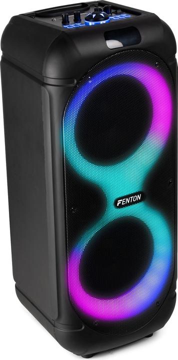 Actual product image Fenton Party Speaker - Track510 party box met Bluetooth en lichteffecten - Met (6 h, Electrical connection, Rechargeable battery operated)
