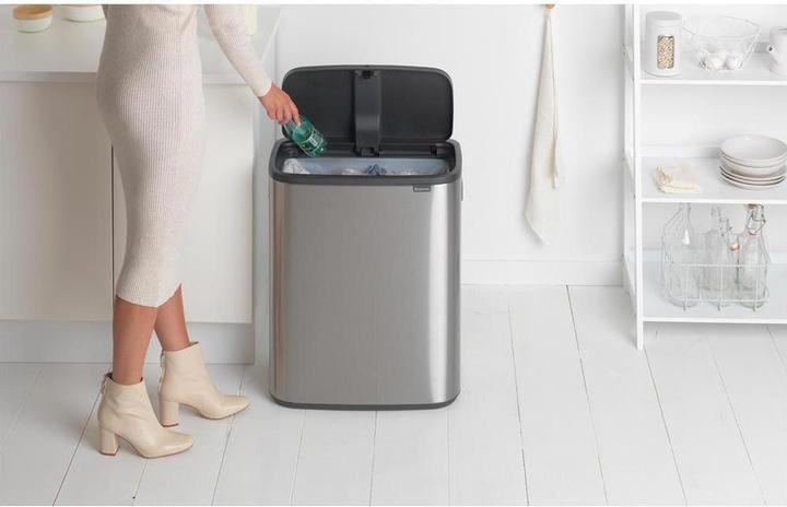 Actual product image Brabantia Bo Touch Bin recycling bin (60 l)